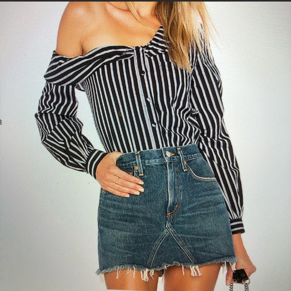 Off the shoulder blouse